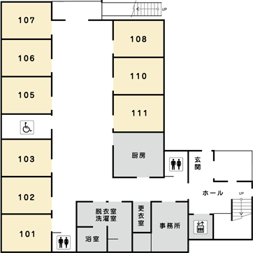 1階フロアマップ